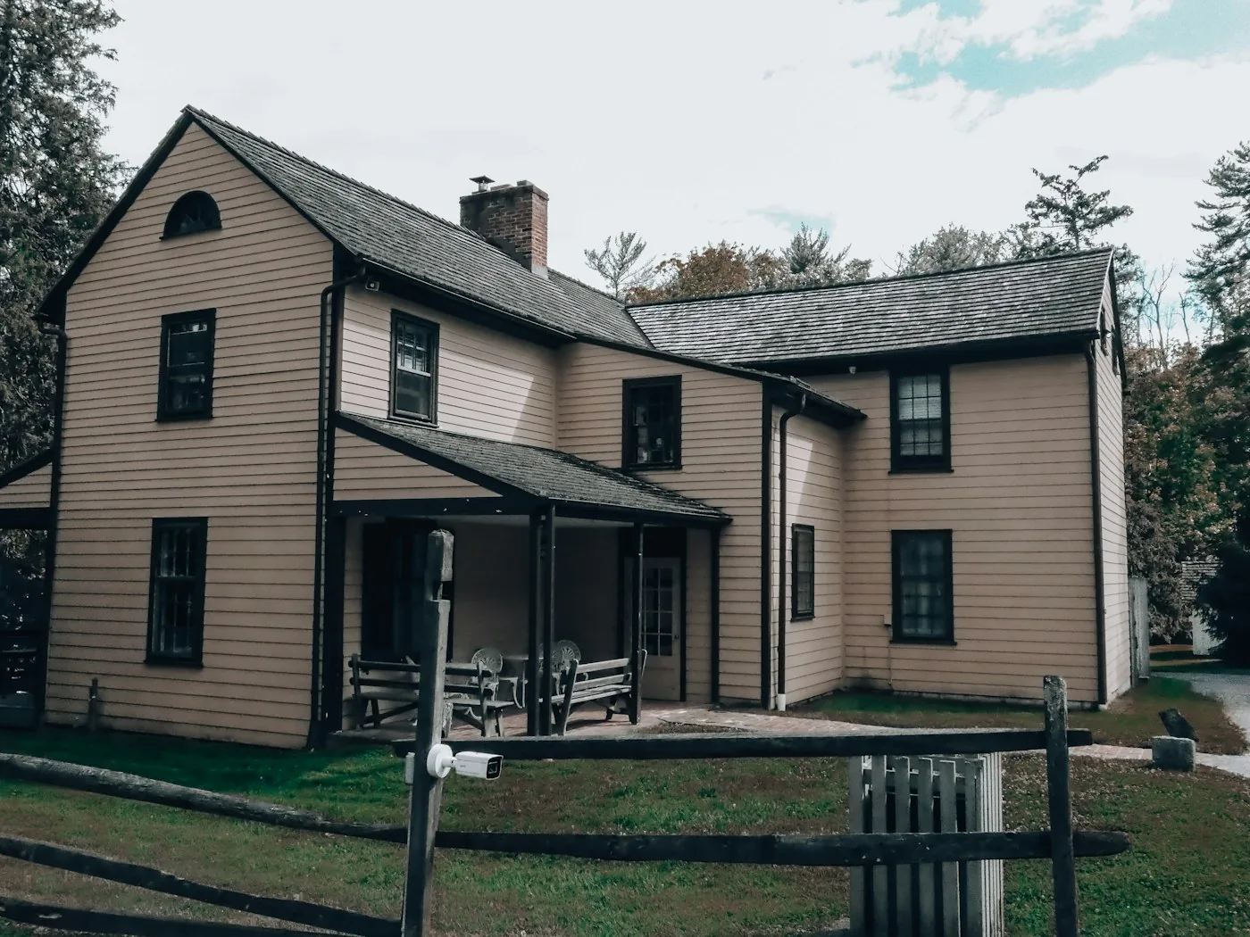 Bright renovated homestead surrounded by lawns
